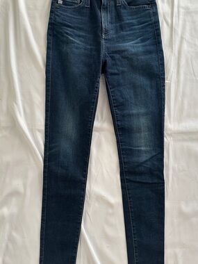 AG Adriano Goldschmied Women's Dark Indigo Skinny Jeans- THE MILA
